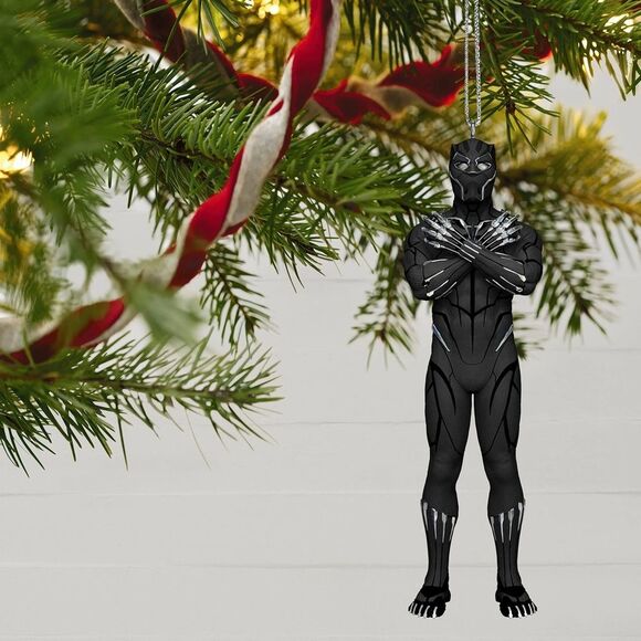 Marvel Black Panther Ornament Hallmark Keepsake New 2022 - Picture 7 of 7